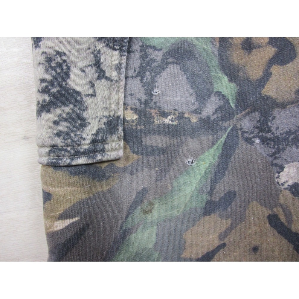 Vintage Jerzees Outdoors Camo Sweatpants (L) BigWoods Cargo Pockets Y2K - Picture 5 of 16